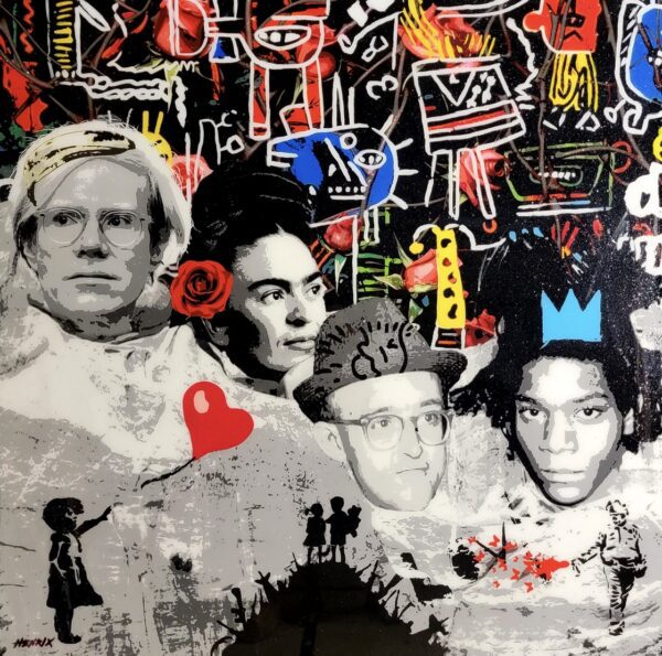 Icons Of Art Original Painting 2023 – Legendary Pop Art