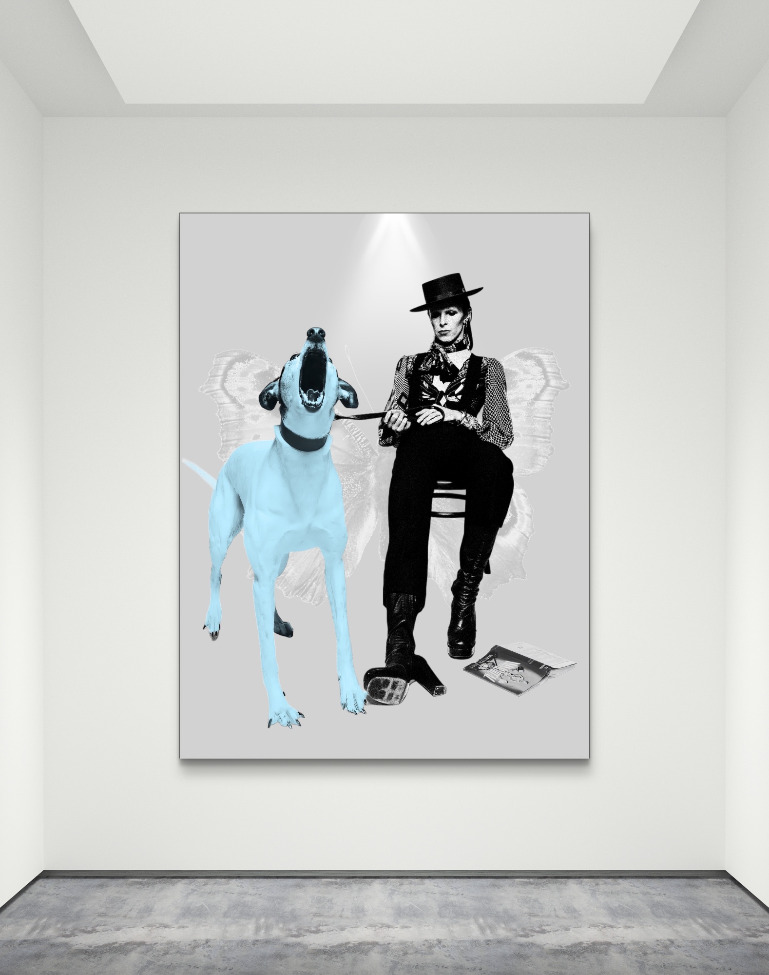 David Bowie canvas print – limited edition pop art by Miami artist Henrix