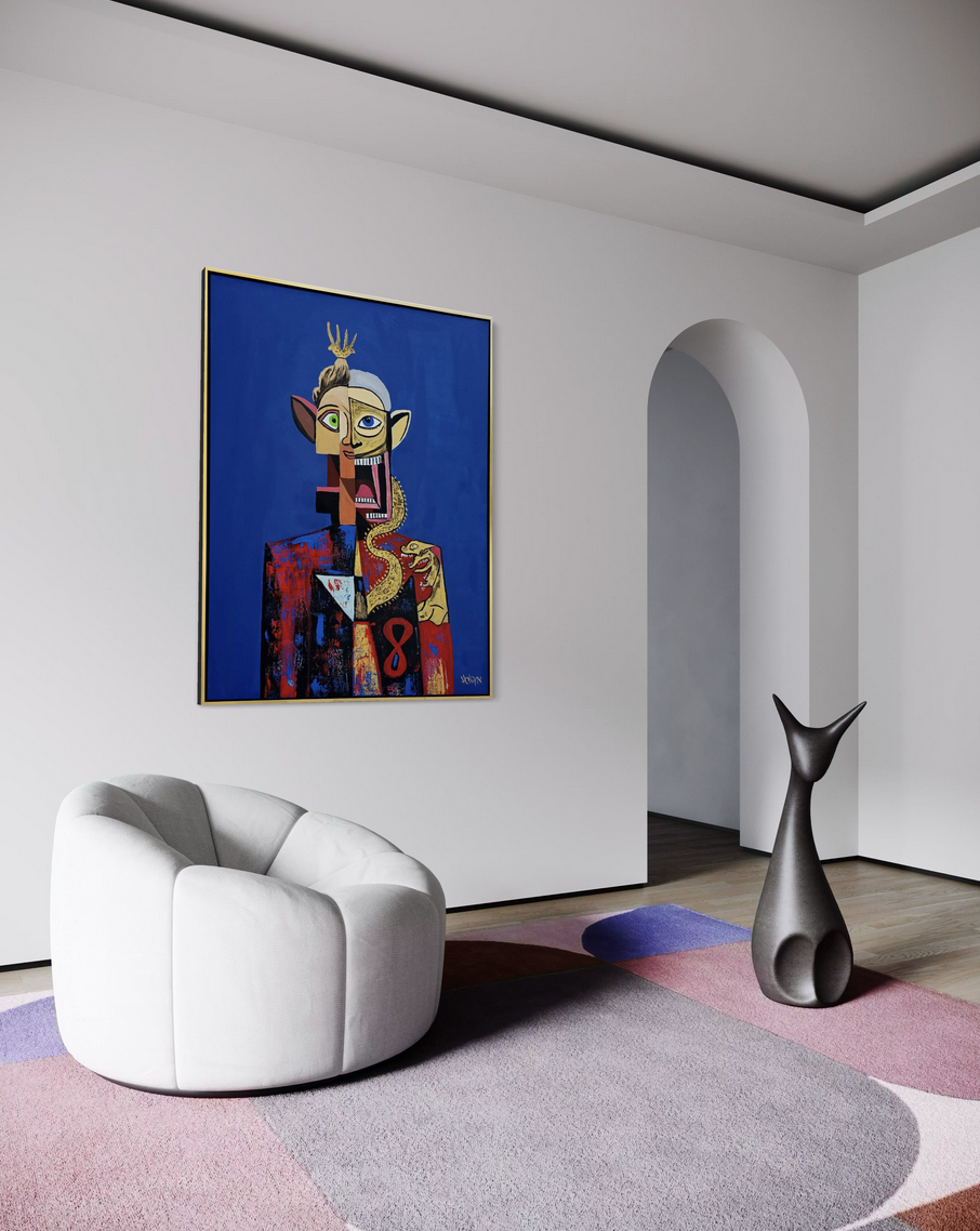 Leto canvas print by Henrix – gallery-wrapped edge and side view