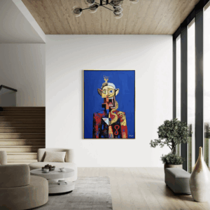Leto Striking Fashion Art canvas print by Miami artist Henrix