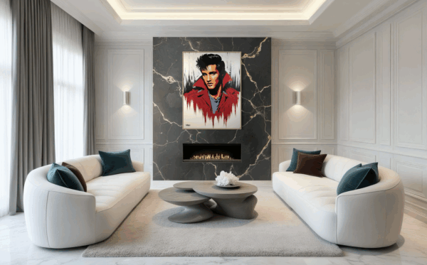 Elvis- Canvas Print - Image 5
