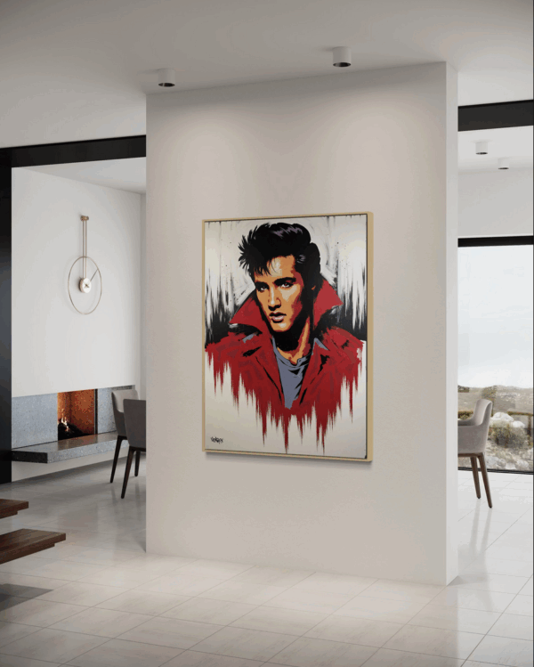 Elvis- Canvas Print - Image 4