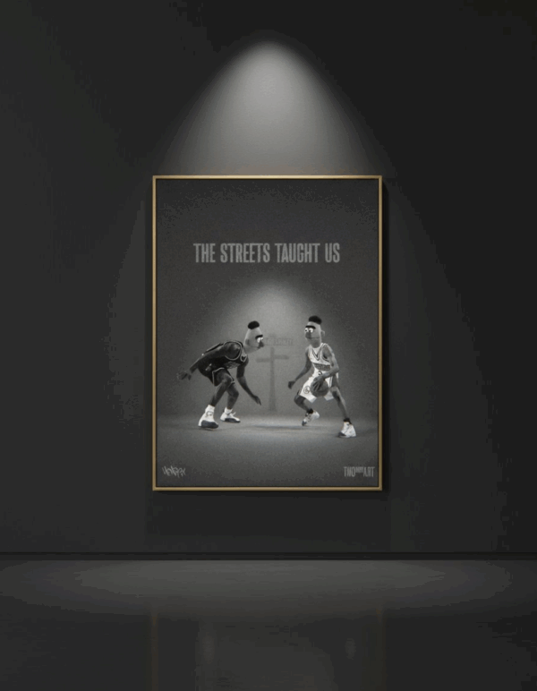 In “The Streets Taught Us,” Bert & Ernie trade Sesame Street for the basketball court