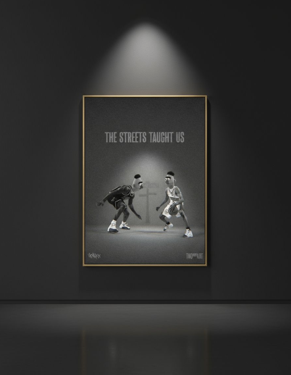 In “The Streets Taught Us,” Bert & Ernie trade Sesame Street for the basketball court