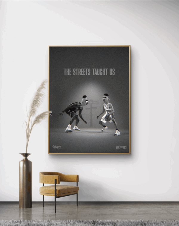 In “The Streets Taught Us,” Bert & Ernie trade Sesame Street for the basketball court