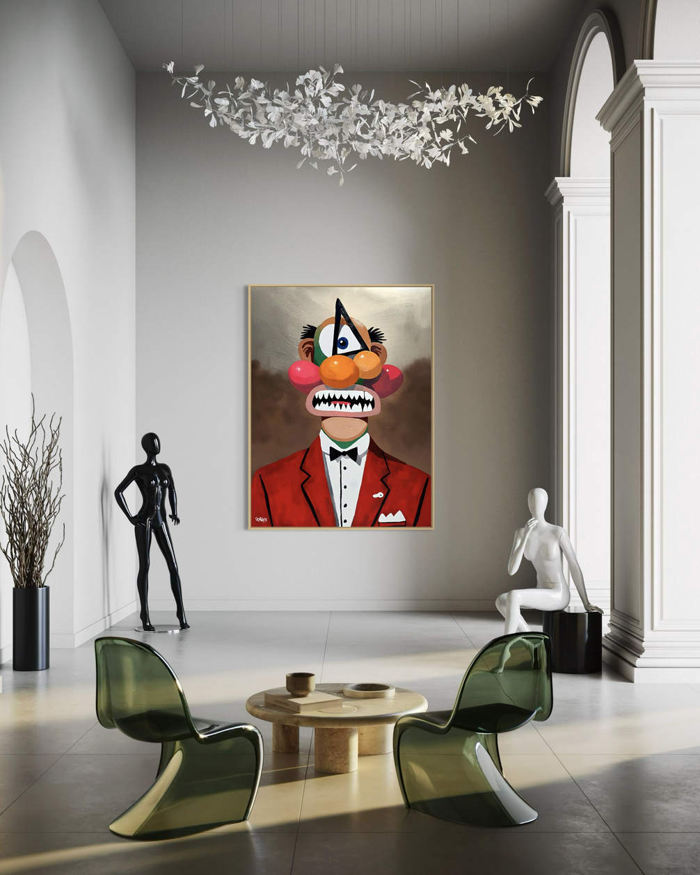A Beautiful Nightmare by Henrix – full artwork view with framing