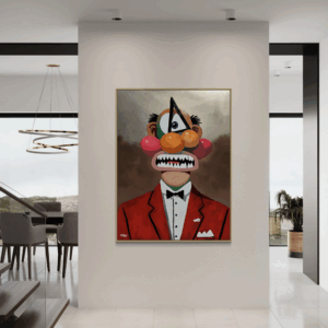 A Beautiful Nightmare – original painting by Miami artist Henrix