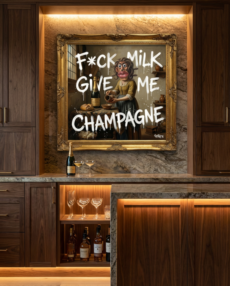Give Me Champagne - Canvas Print - Image 5