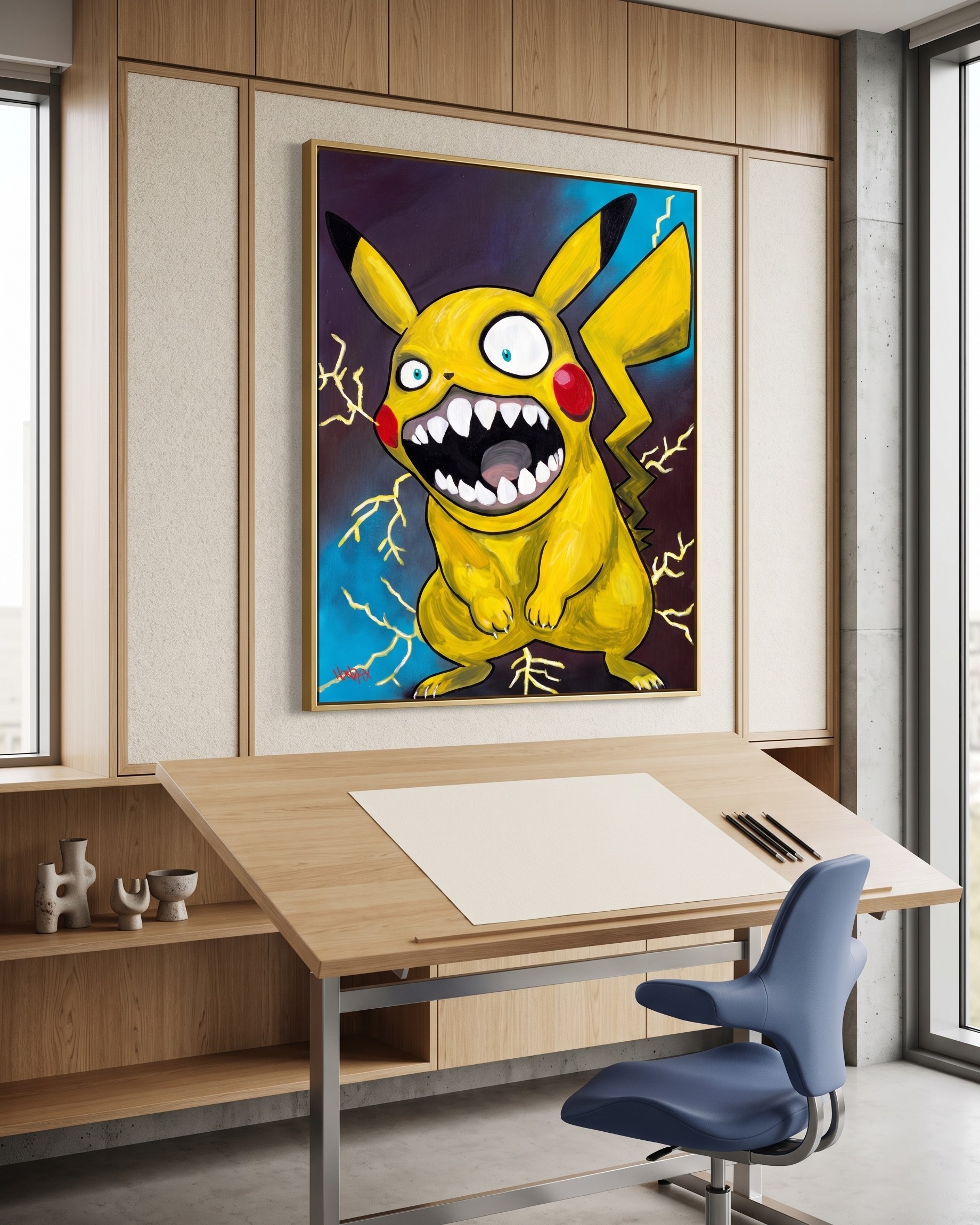Fully Charged - Original Painting - Image 10