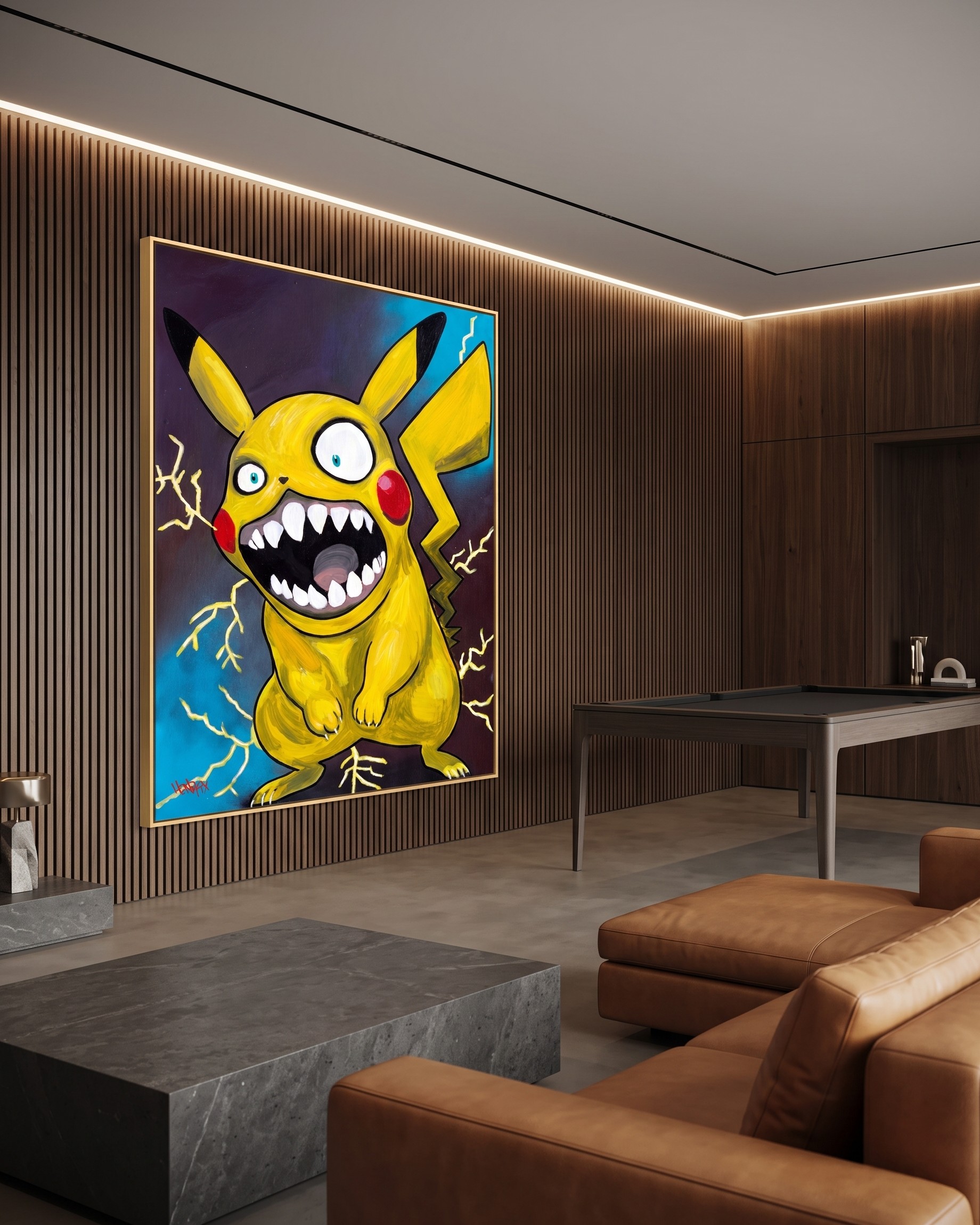 Fully Charged - Original Painting - Image 3