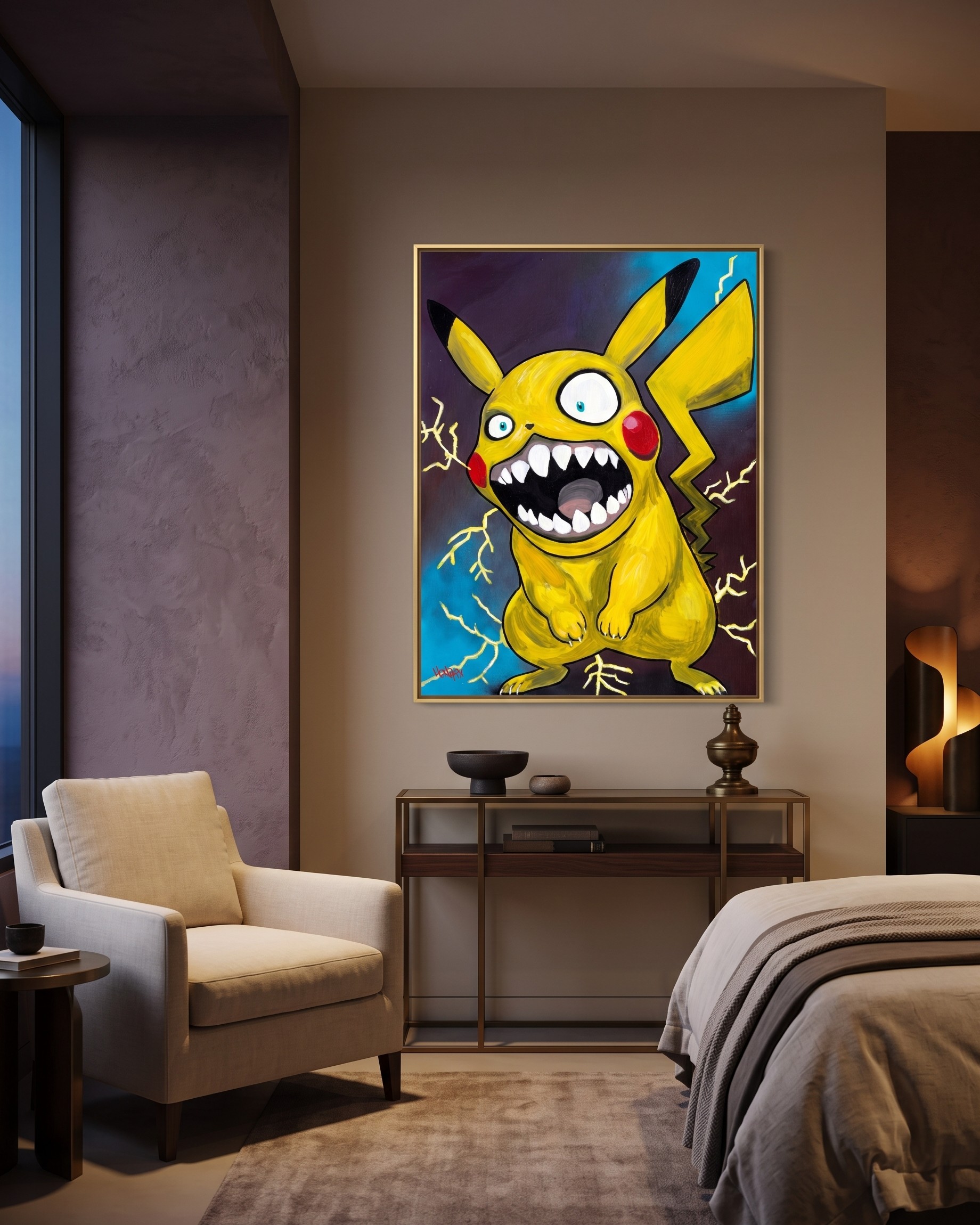 Fully Charged - Original Painting - Image 5