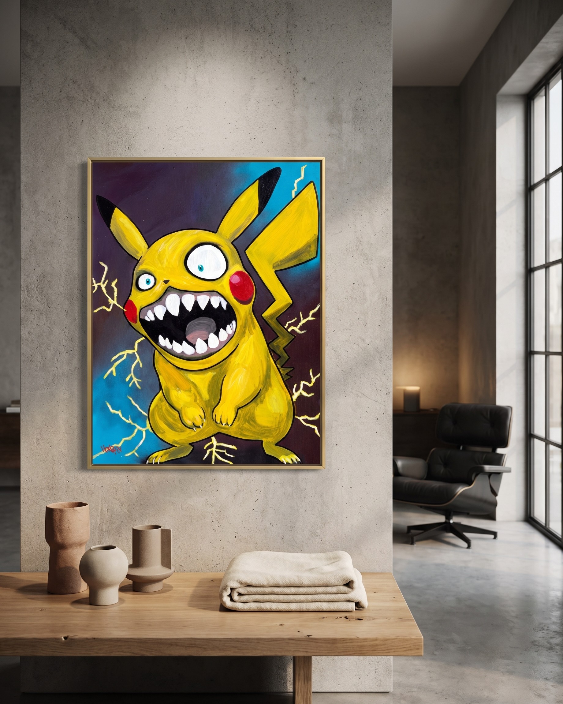 Fully Charged - Original Painting - Image 4