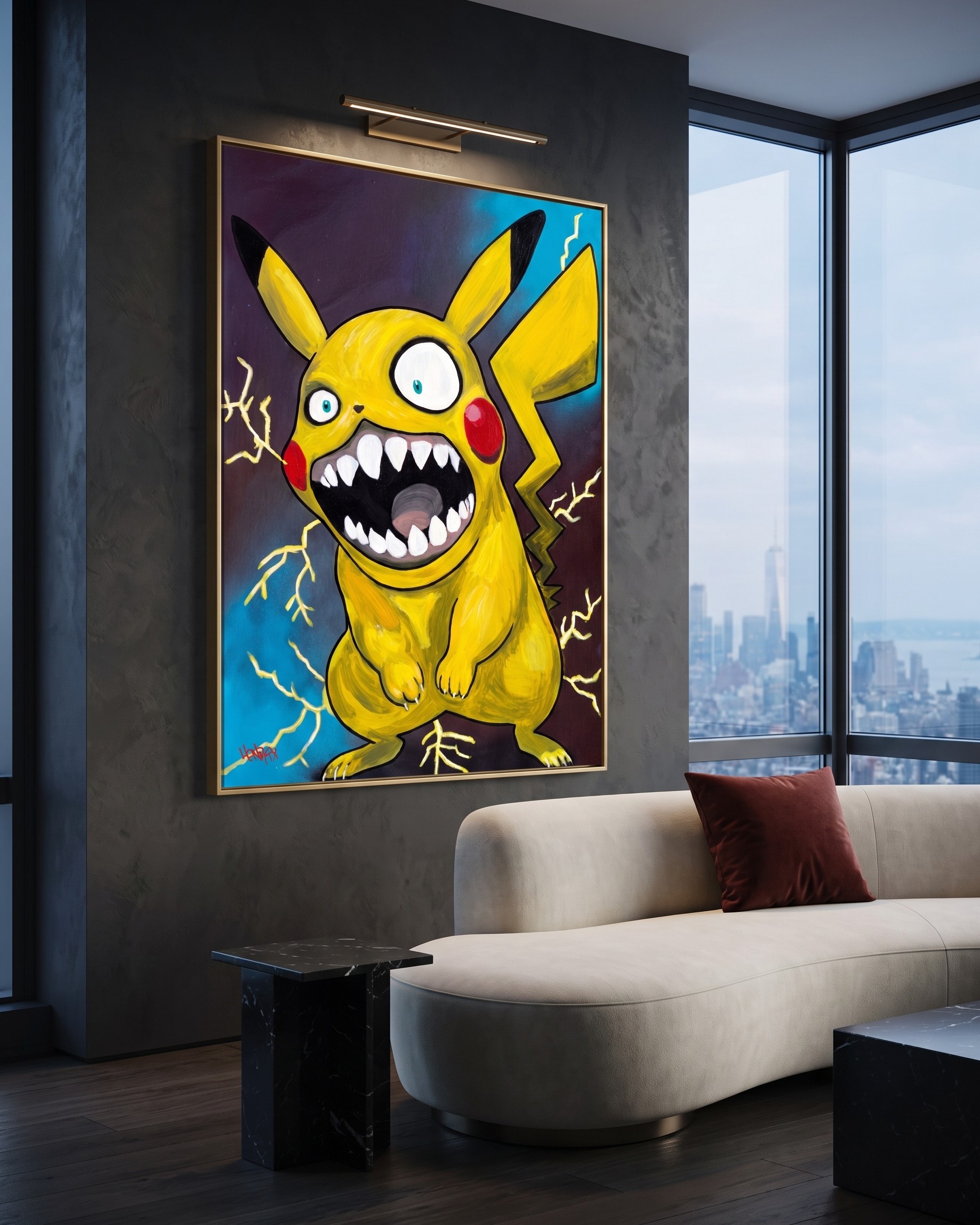 Fully Charged - Original Painting - Image 2