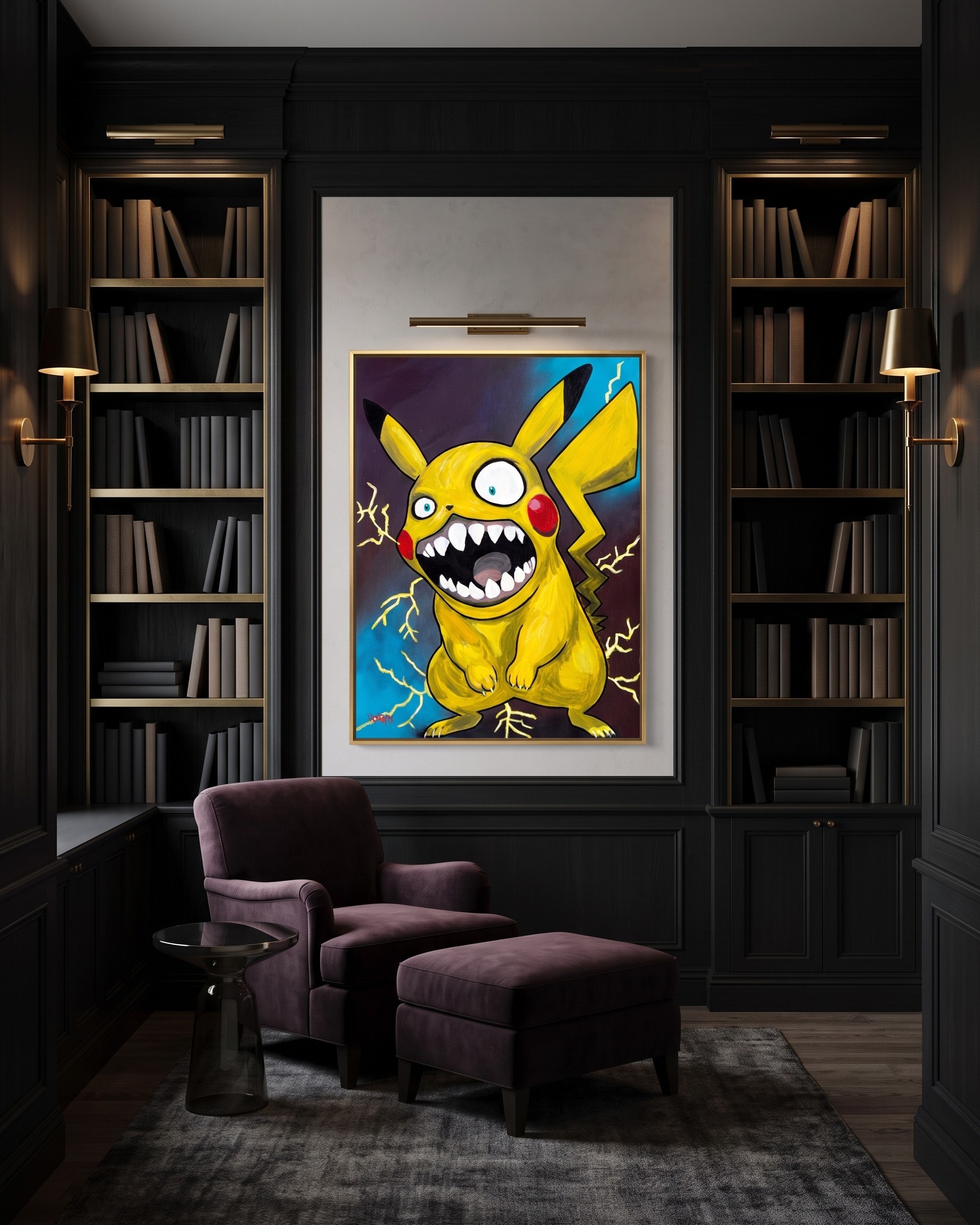 Fully Charged - Original Painting - Image 9