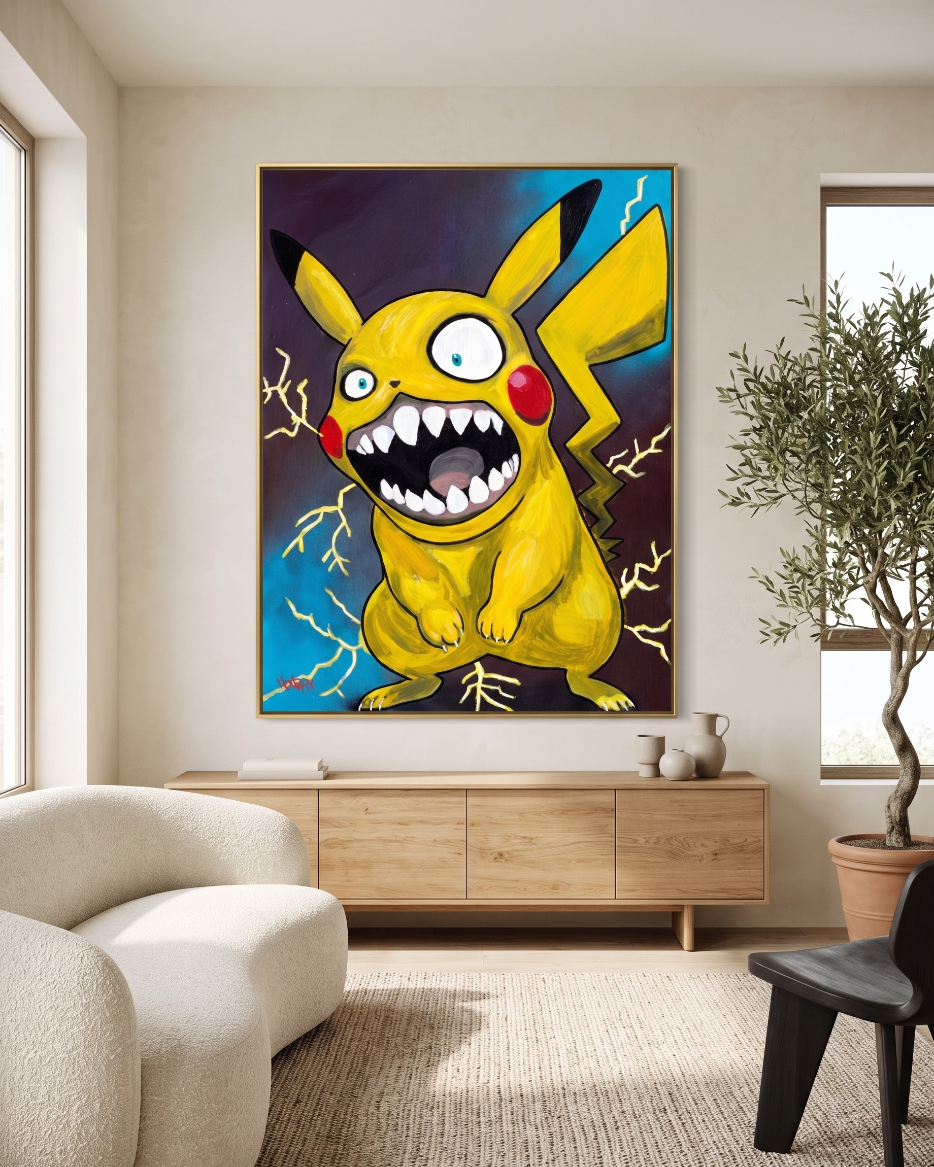 Fully Charged - Original Painting - Image 8