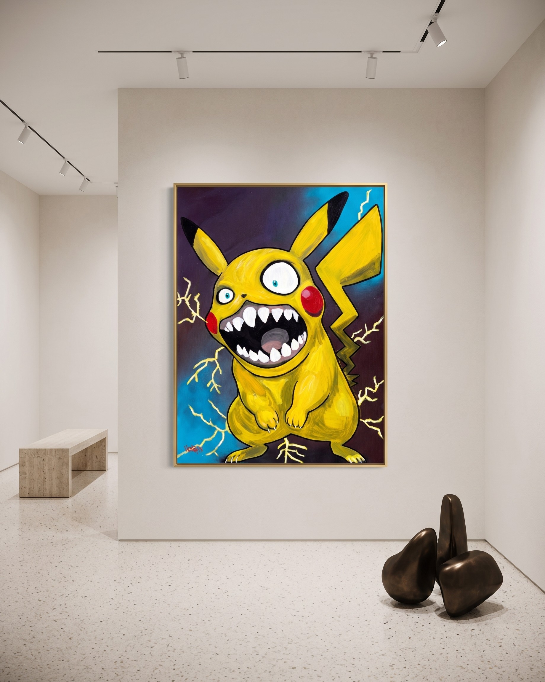 Fully Charged - Original Painting - Image 7