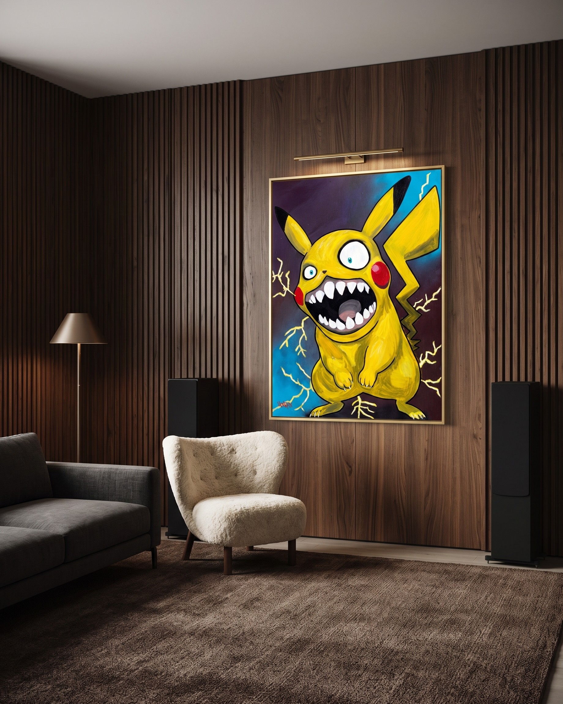 Fully Charged - Original Painting - Image 6